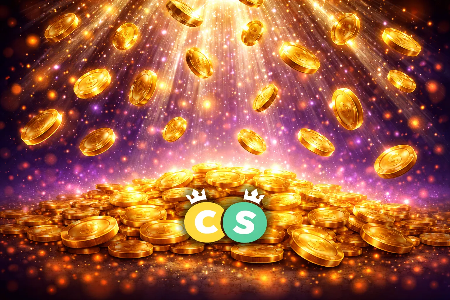 CrownCoins Free Coins — Daily Login Streak + Referral Bonuses