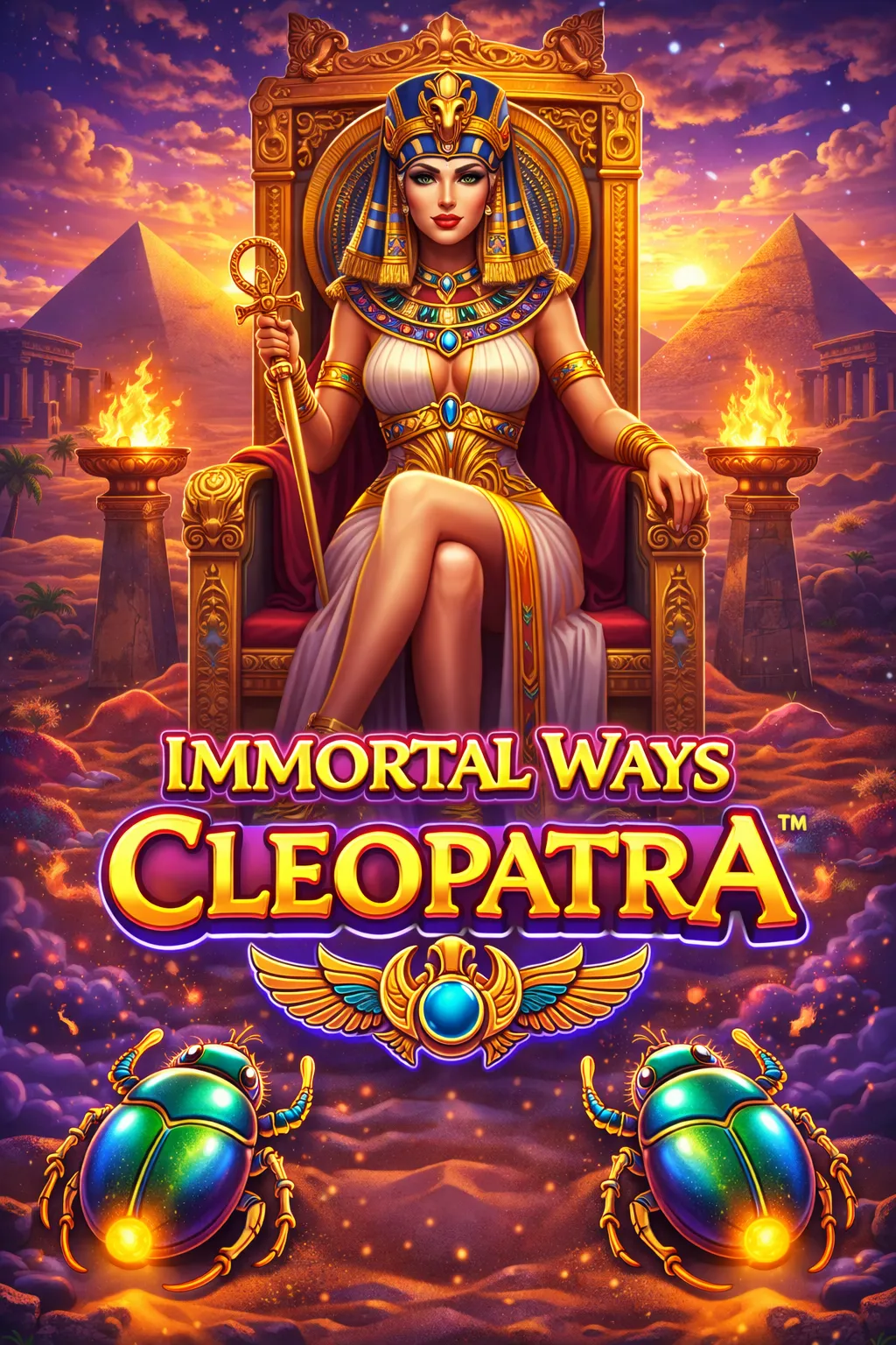 Immortal Ways Cleopatra — Relax Gaming at CrownCoins Casino
