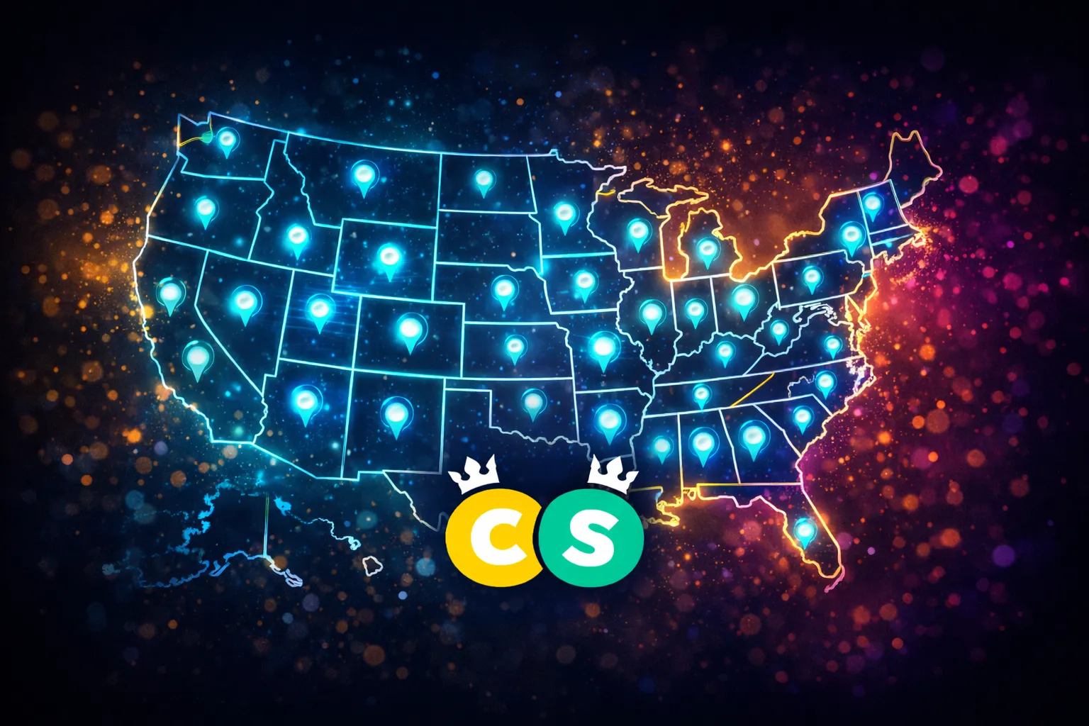 CrownCoins Casino Legal States — Available in 40+ US States